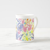 超現実的な庭園 ボーンチャイナマグカップ (正面右)