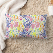 超現実的な庭園 ランバークッション (ブランケット)