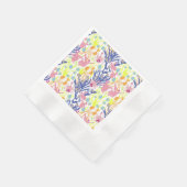 超現実的な庭園 縁ありカクテルナプキン (角)