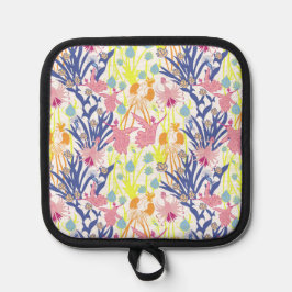 超現実的な庭園 鍋敷き