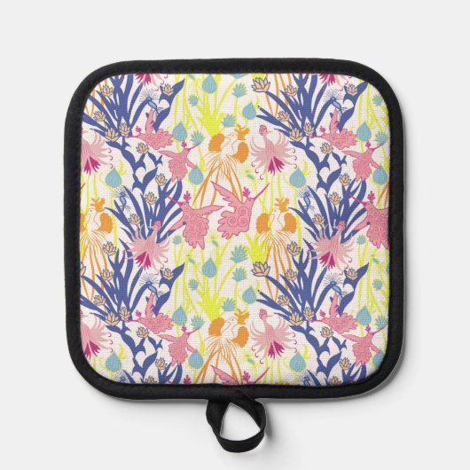 超現実的な庭園 鍋敷き (正面)