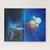 超現実的な彼女の未来への動き ジグソーパズル (横)