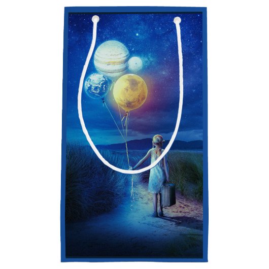 超現実的な彼女の未来への動き スモールペーパーバッグ (正面)