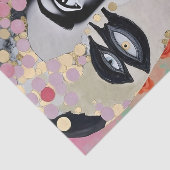 超現実的な抽象芸術女性の切り離し 薄葉紙 (詳細)