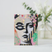 超現実的な抽象芸術 ポストカード (スタンド正面)