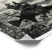 超現実的な本イラストレーション ポスター (角)