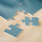 超現実的な水鏡ポートレート – 女性の顔レフレ ジグソーパズル (側面)