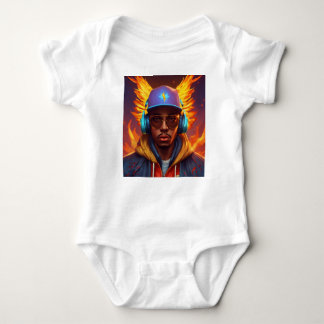 超現実的な漫画ヒップホップ：ゲームキャラクター ベビーボディスーツ