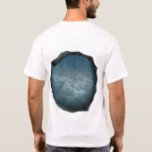 超現実的な空のグラフィックティー Tシャツ (裏面)