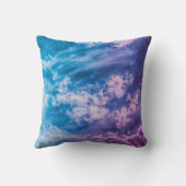超現実的な空、夢想的な抽象芸術アート。 クッション (裏面)