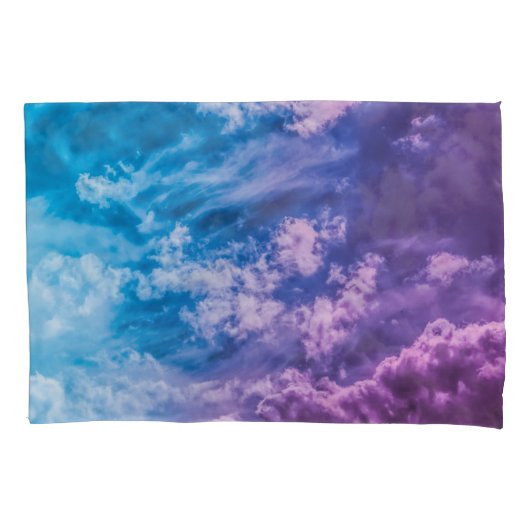 超現実的な空、夢想的な抽象芸術アート。 枕カバー (正面)