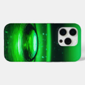 超現実的な緑水反射デザイン Case-Mate iPhoneケース (裏面 (横))