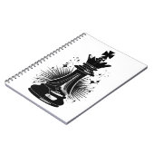 超現実的な美的チェスシンボル ノートブック (左側)