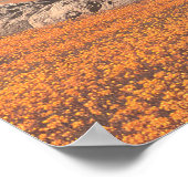 超現実的な肖像画と建築的風景 ポスター (角)