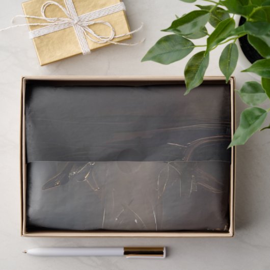 超現実的な金属の皇帝ライオンの玉座の分離 薄葉紙 (ギフト)