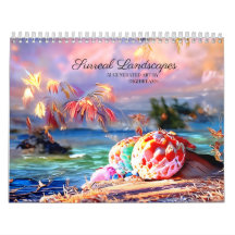 超現実的な風景カラフル自然絵画ファンタジー