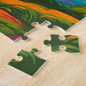 超現実的な風景 ジグソーパズル (側面)