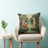 超現実的な魚釣り装飾用クッション クッション (椅子)