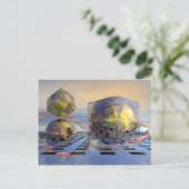 超現実的な3Dカード ポストカード (スタンド正面)