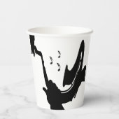 超現実的サックス遊 紙コップ (裏面)