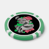 超現実的パズル顔トランプのポーカーチップ ポーカーチップ (シングル)