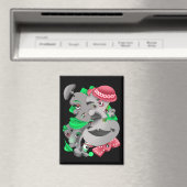 超現実的パズル顔冷蔵庫 マグネット (インサイチュ (食洗機))