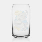 超現実的パズル顔缶ガラス ガラス缶 (裏面)