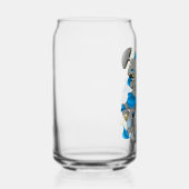 超現実的パズル顔缶ガラス ガラス缶 (右)