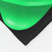 超現実的パズル顔 フリースブランケット (角)