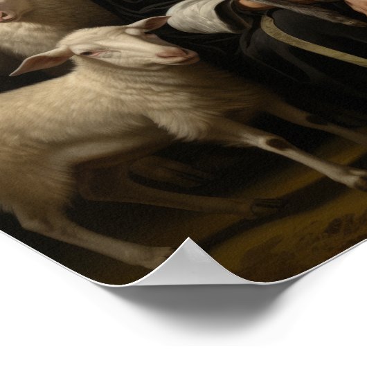 超現実的ポップ・アートの超現実主義アート展ポステ ポスター (角)