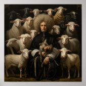 超現実的ポップ・アートの超現実主義アート展ポステ ポスター (正面)