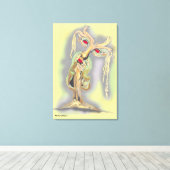 超現実的写真 キャンバスプリント (インサイチュ (ウッドフロア))