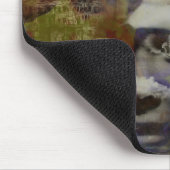 超現実的幽霊マスク マウスパッド (コーナー)