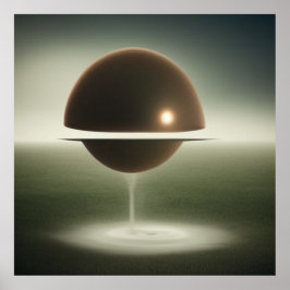 超現実美術抽象芸術サイ違うズ ポスター