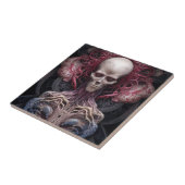 超現実解剖学ホラーSci-Fiアート タイル (側面)