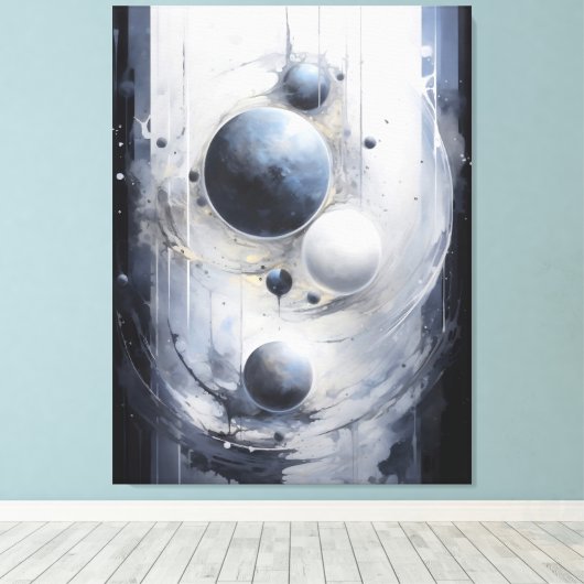 超現実軌道 キャンバスプリント (インサイチュ (ウッドフロア))