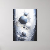 超現実軌道 キャンバスプリント (正面)