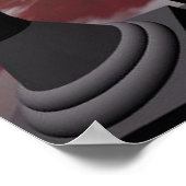 超現実金ゴールド ポスター (角)