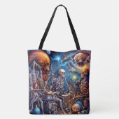 超現実骨格II トートバッグ (裏面)