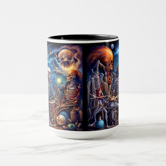 超現実骨格II マグカップ (中央)