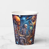 超現実骨格II 紙コップ (裏面)