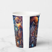 超現実骨格II 紙コップ (右)