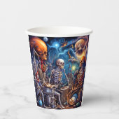 超現実骨格II 紙コップ (正面)