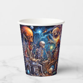 超現実骨格II 紙コップ