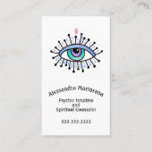 超直観的スピリチュアルカウンセラーサードアイ 名刺 (正面)