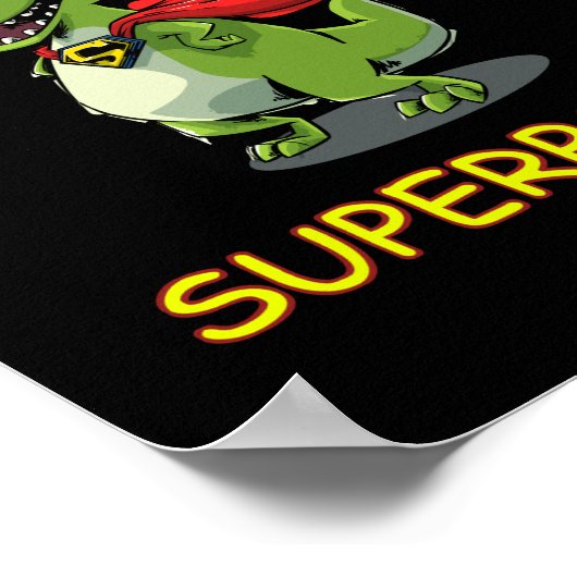 超硬直性失読症 ポスター (角)