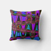 超硬膜フラクタル芸術枕 クッション (裏面)