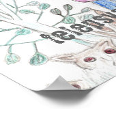 超精神病的ウサギのポスター ポスター (角)