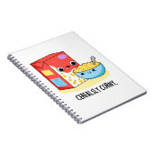 超絶にユーモラスな面白ミルクシリアルパンの駄洒落 ノートブック (右側)