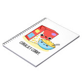 超絶にユーモラスな面白ミルクシリアルパンの駄洒落 ノートブック (左側)